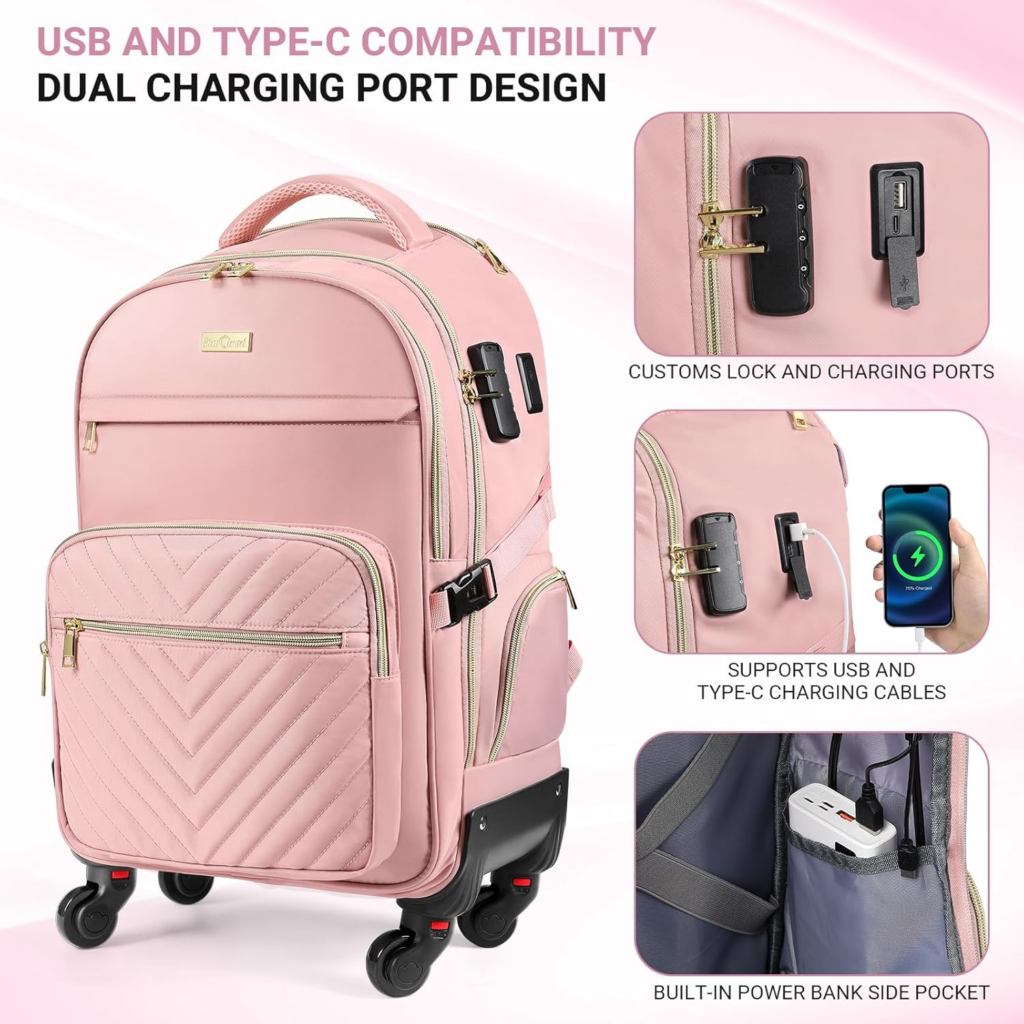 Best Travel Bags With USB Charging Port 