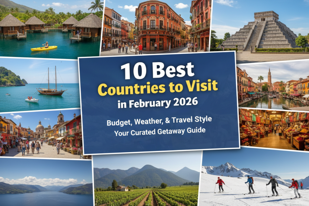 10 Best Countries to Visit in February 2026